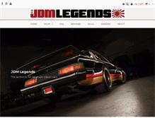 Tablet Screenshot of jdmlegends.com